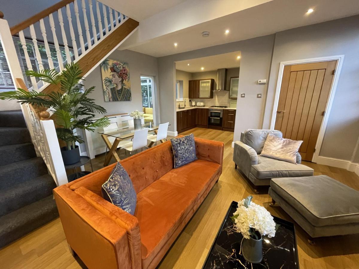 Luxury 3-Bed Victorian Townhouse Hosted By Hutch Lifestyle Villa Leamington Spa Eksteriør billede